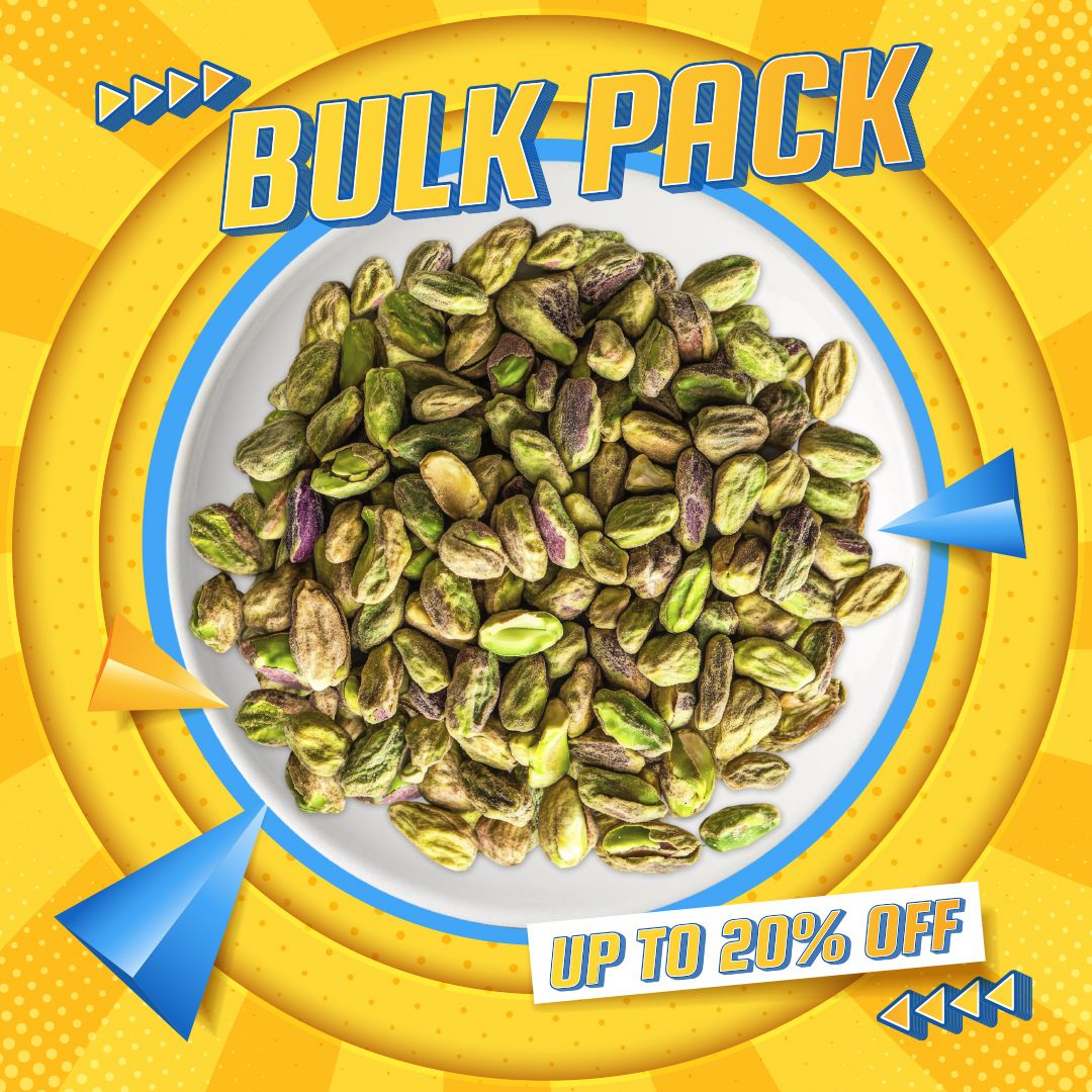 Plain Roasted Pistachios Kernels 500g