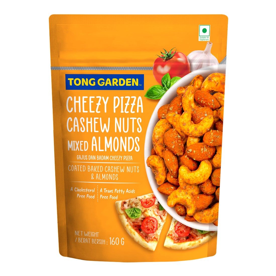 Cheezy Pizza Cashew Nuts Mixed Almonds 160g