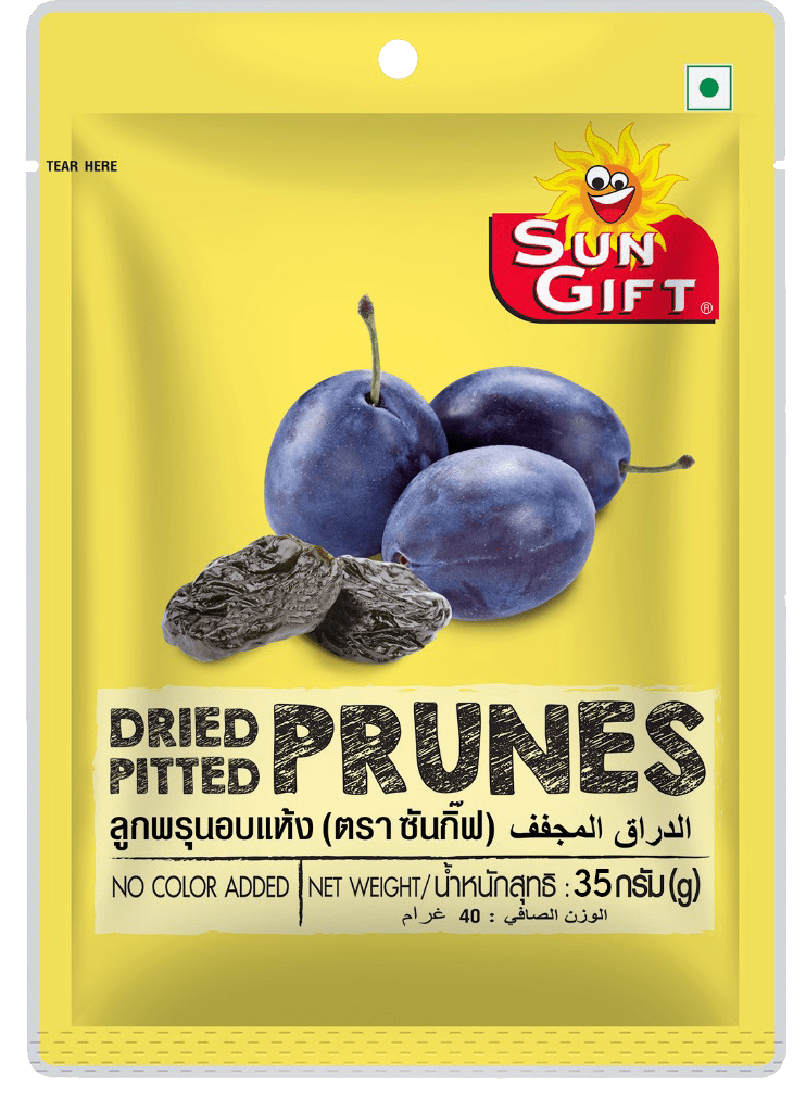 Sungift Dried Pitted Prunes 35g