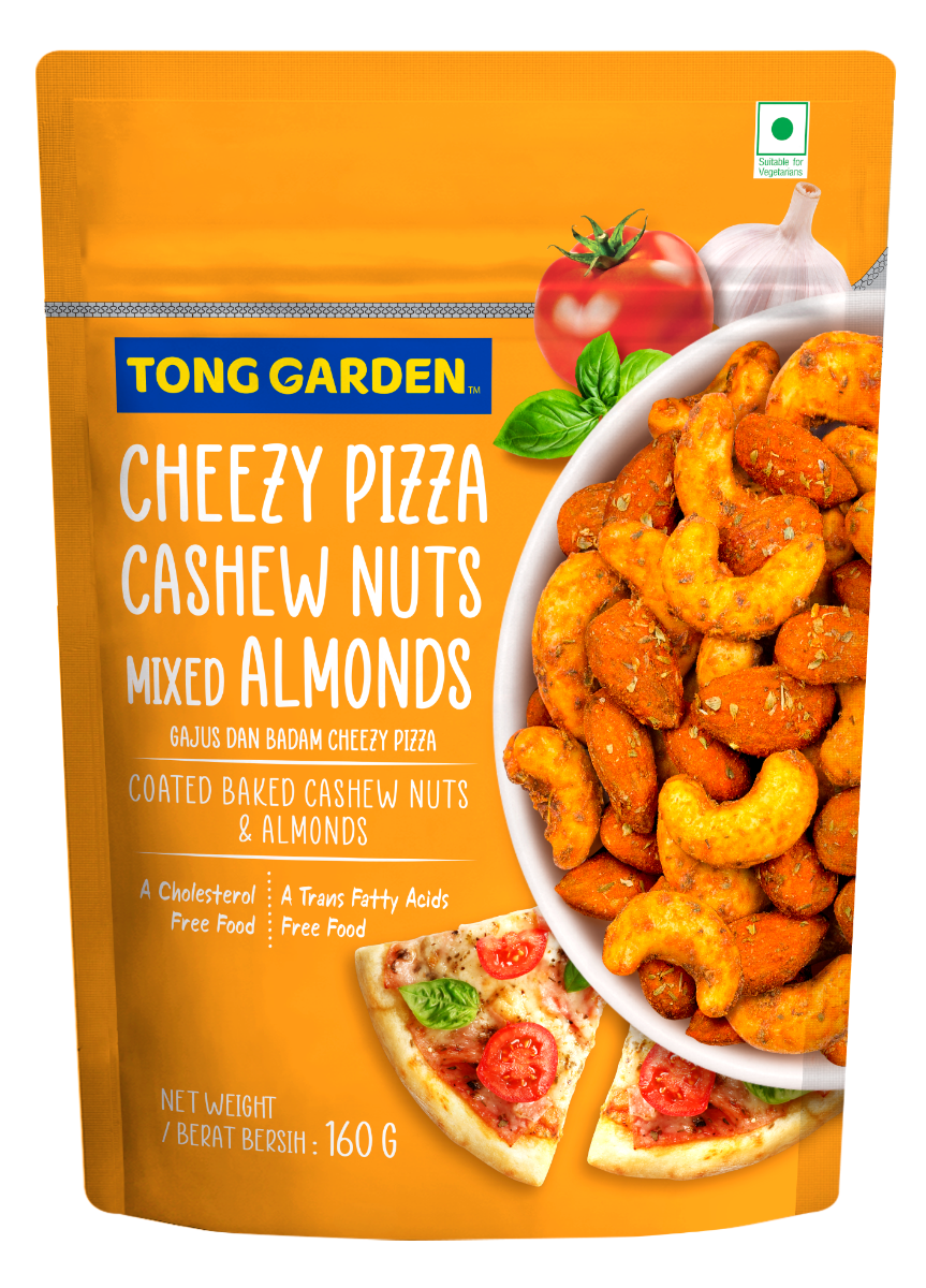 Cheezy Pizza Cashew Nuts Mixed Almonds 