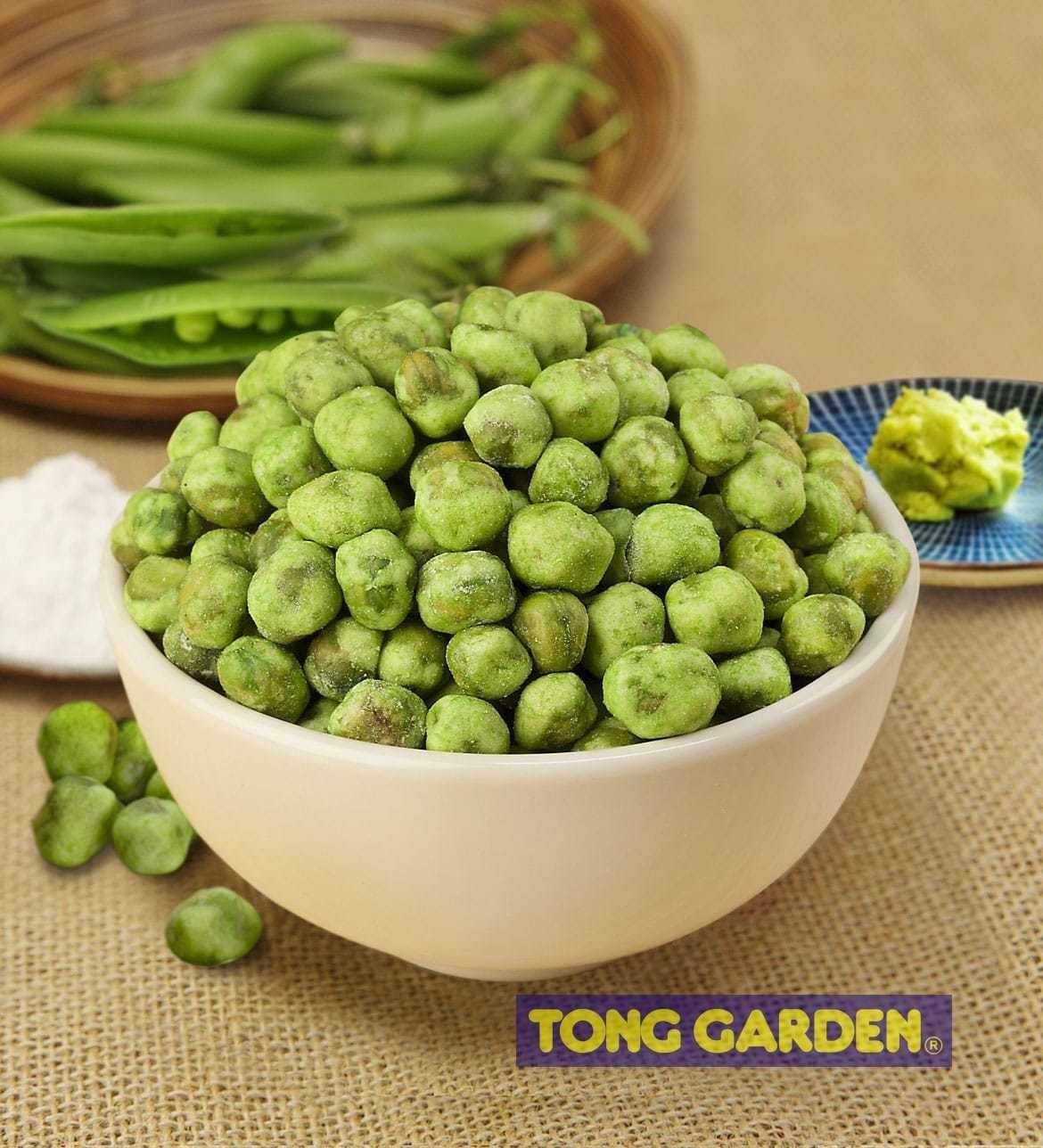 Wasabi Coated Green Peas